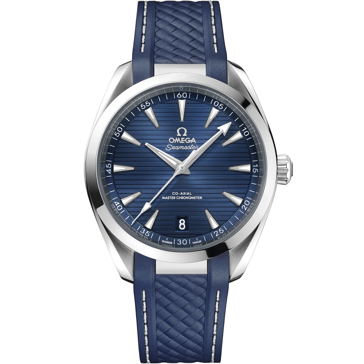 Seamaster Aqua Terra 150M 41 mm em Bracelete de Borracha
