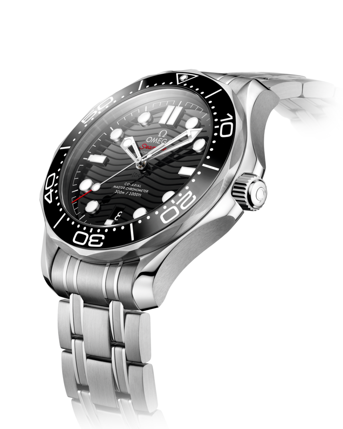 Seamaster Diver 300M Black 42 mm em Aço