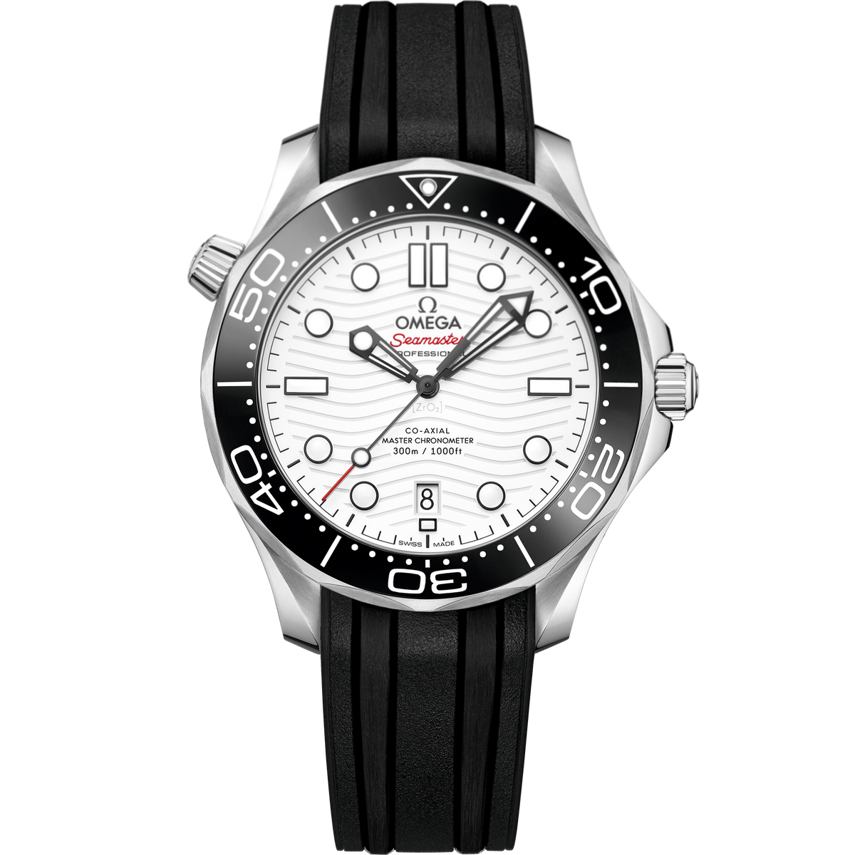 Seamaster Diver 300M 42 mm Bracelete de Borracha
